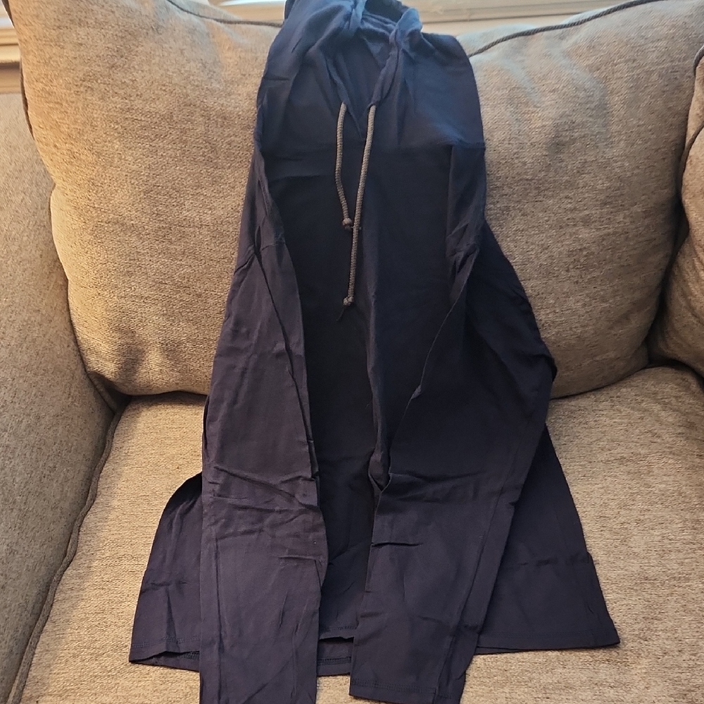 Anvil Navy Hooded Vest